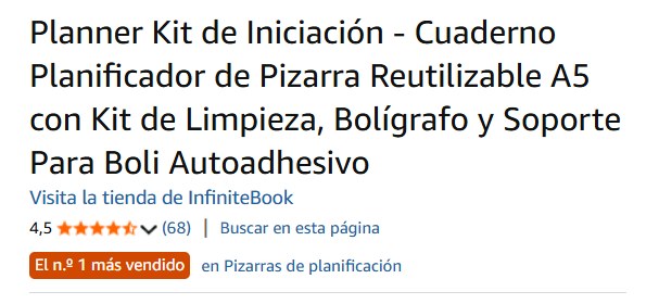 Produto em primeiro lugar de vendas na categoria